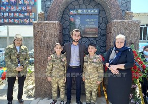 Kürdəmirdə şəhid Nahid Mikayılovun xatirəsinə ehsan bulağı istifadəyə verilib