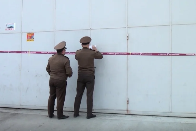 Bakıda yanğın təhlükəli avtoservisin fəaliyyəti dayandırılıb