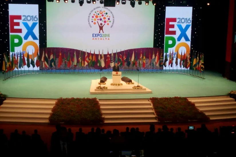 Heydər Əliyev Mərkəzinin dəstəyi ilə Antalya Ekspo 2016da Azərbaycan milli pavilyonu açılıb