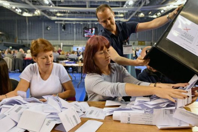 The Conservatives are on course to be the largest party with David Cameron