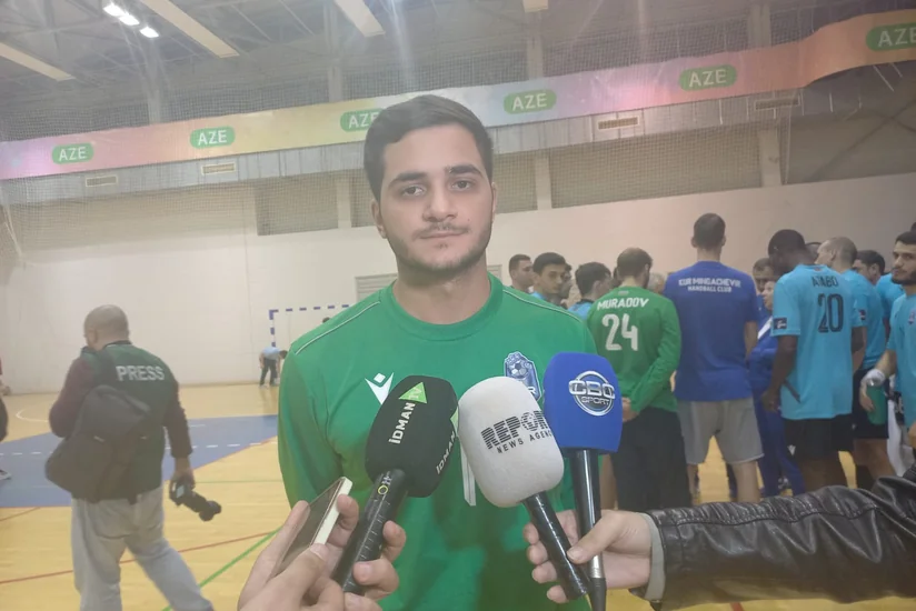 Kürün həndbolçusu: Doğma meydanda azda olsa, sözümüzü deyə bildik