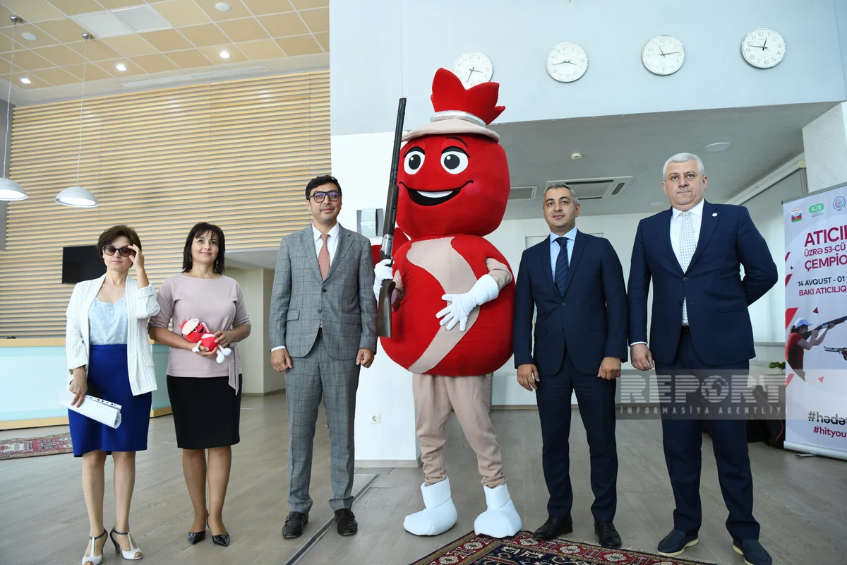Bakıda keçiriləcək atıcılıq üzrə dünya çempionatının maskotu təqdim olunub