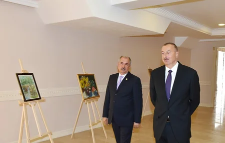 ​Prezident İlham Əliyev Cəlilabadda Heydər Əliyev Mərkəzinin açılışında iştirak edib