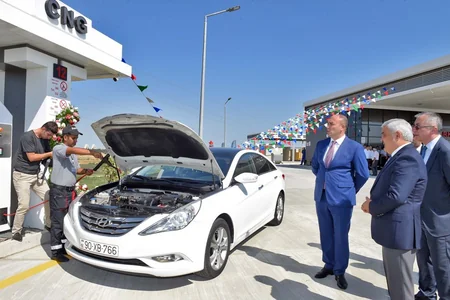 Bakıda II CNG/STQ yanacaqdoldurma məntəqəsinin açılışı olub