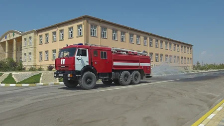 В войсках Нахчыванского гарнизона продолжаются мероприятия по борьбе с вирусами
