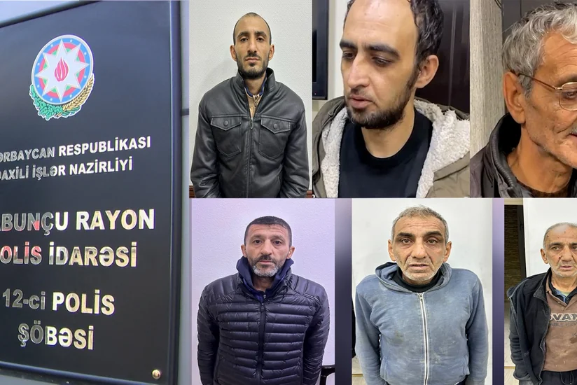Bakıda silahlı, eləcə də evlərdən və avtomobillərdən oğurluq edən şəxslər saxlanılıb