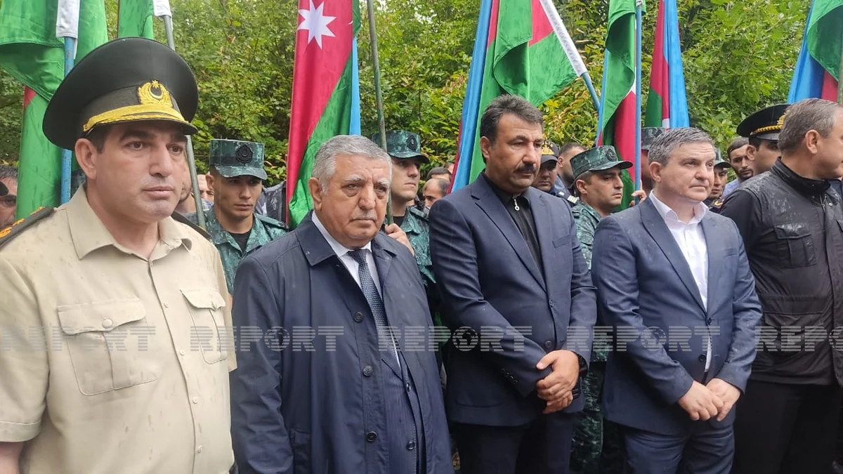 Şəhid Sərxan Ömərov Zaqatalada dəfn edilib