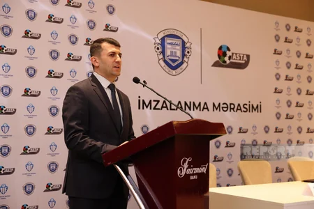 Mingəçevir futbol klubu ilə ASTA arasında tərəfdaşlıq müqaviləsi imzalanıb