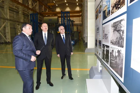 ​Bakıda Prezident İlham Əliyevin iştirakı ilə iri qabaritli transformatorlar zavodu açılıb, yeni müəssisənin təməli qoyulub