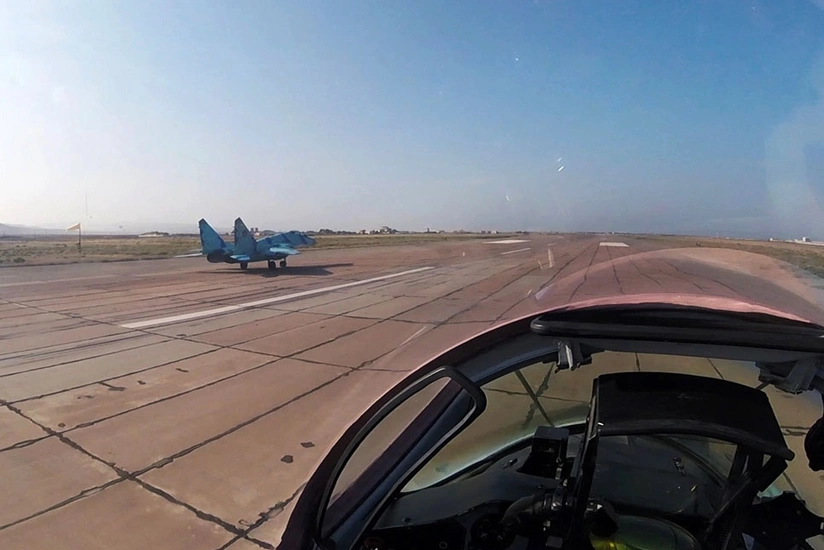 Проводятся учебно-боевые полеты ВВС Азербайджана