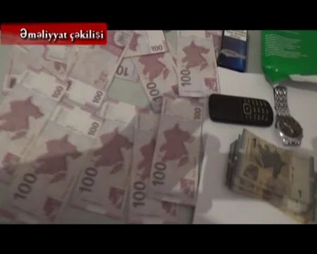 Bakıda saxta pul hazırlayanlar tutulublar