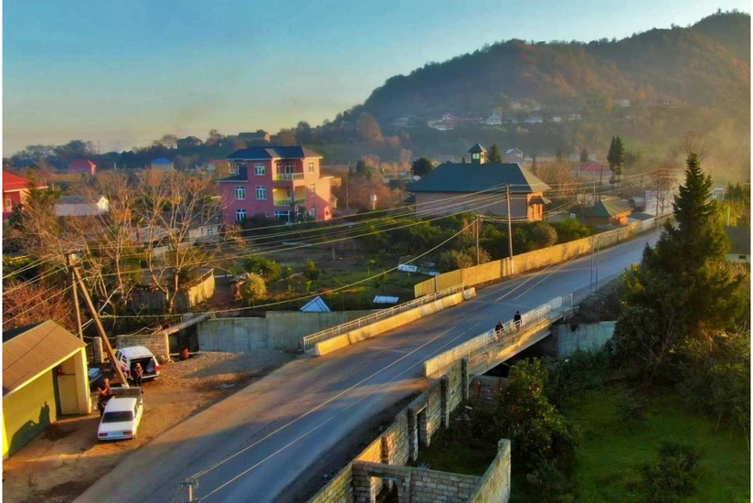 Astarada yeni avtomobil körpüsü inşa olunub