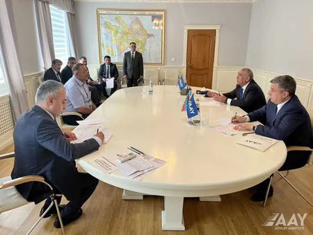 Saleh Məmmədov Zaqatalada vətəndaşları qəbul edib