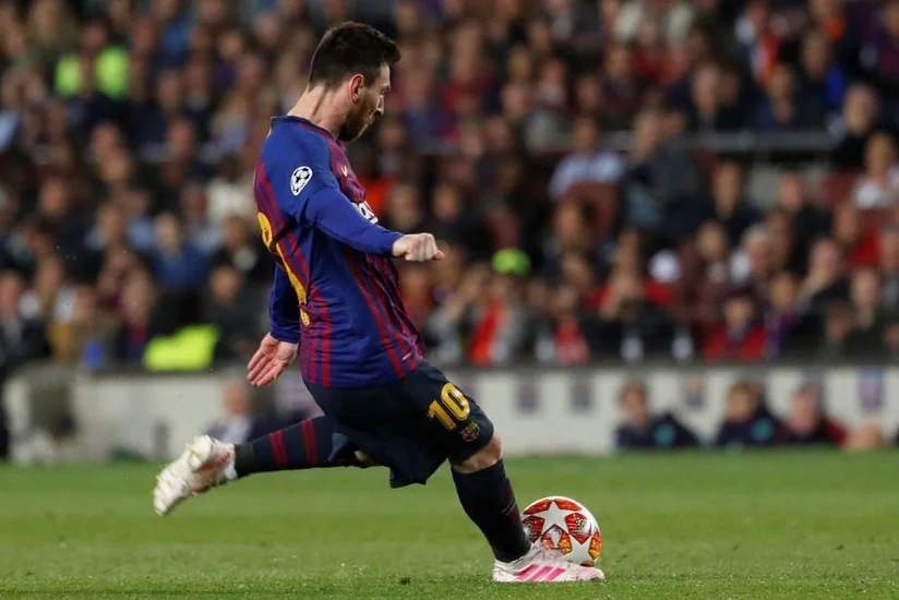 Месси схитрил во время штрафного удара, обманув арбитра - ВИДЕО