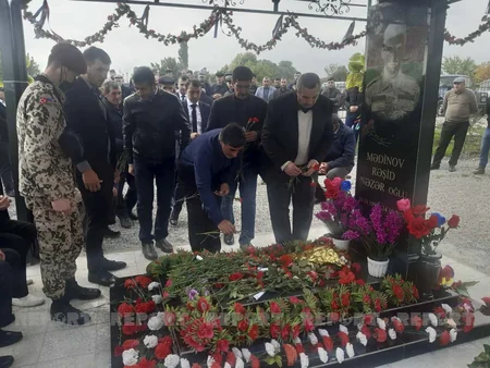 Xaçmazda Vətən müharibəsi şəhidinin xatirəsi anılıb