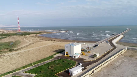 President Ilham Aliyev launches new overpass pumping station of Sumgayit Power Plant