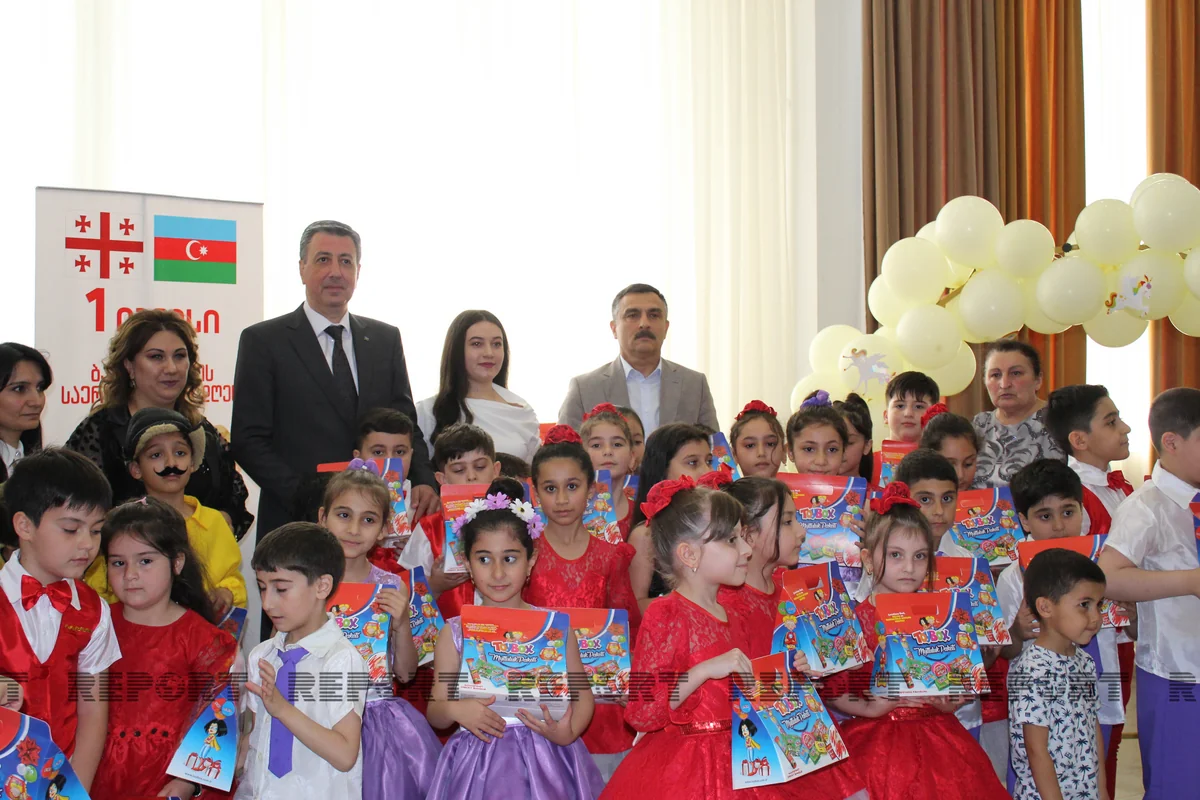 Gürcüstanda azərbaycanlı uşaqlar üçün bayram tədbiri təşkil edilib  