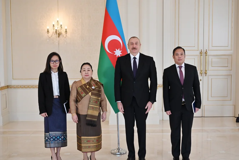 Azərbaycan Prezidenti Laosun yeni səfirinin etimadnaməsini qəbul edib - YENİLƏNİB