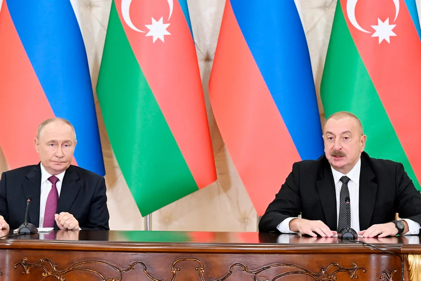 Azərbaycan və Rusiya prezidentləri Xəzərdə ekoloji vəziyyəti müzakirə ediblər