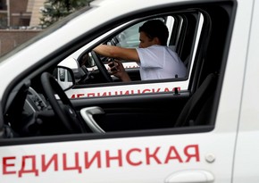 Amphibious plane crashes in Russia