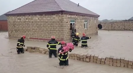 FHN: Sabunçudakı tunelə yığılmış su ərazidən kənarlaşdırılıb - YENİLƏNİB-4