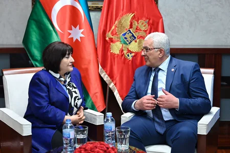 Sahibə Qafarova Monteneqroda rəsmi səfərdədir