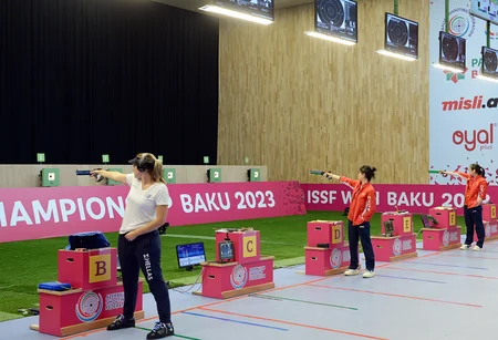 Bakıdakı dünya çempionatında medal və lisenziya əldə edən ilk qadın atıcılar bəlli olub
