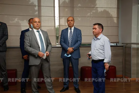 Anar Kərimov Bolnisi muzeyi və Marneuli Çay Evini ziyarət edib