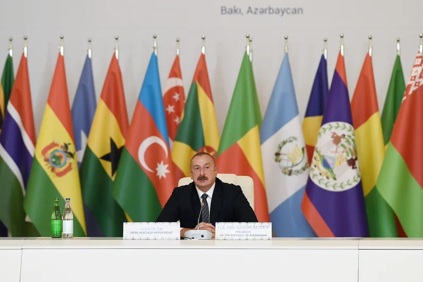 Ilham Aliyev’s speech at Baku Conference of NAM Parliamentary Network