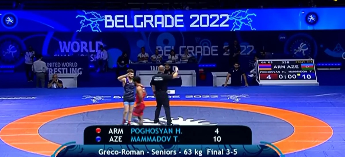 Dünya çempionatı: Azərbaycanın yunan-Roma güləşçiləri 5-ci medalı qazanıb