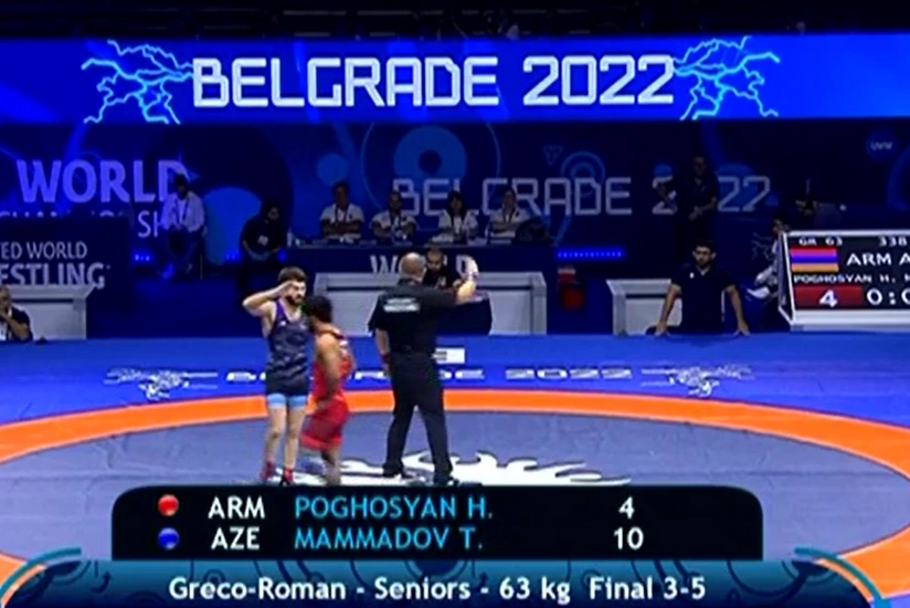 Dünya çempionatı: Azərbaycanın yunan-Roma güləşçiləri 5-ci medalı qazanıb