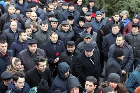 Cüdo Federasiyasının rəhbərliyi və kollektivi Şəhidlər Xiyabanını ziyarət edib