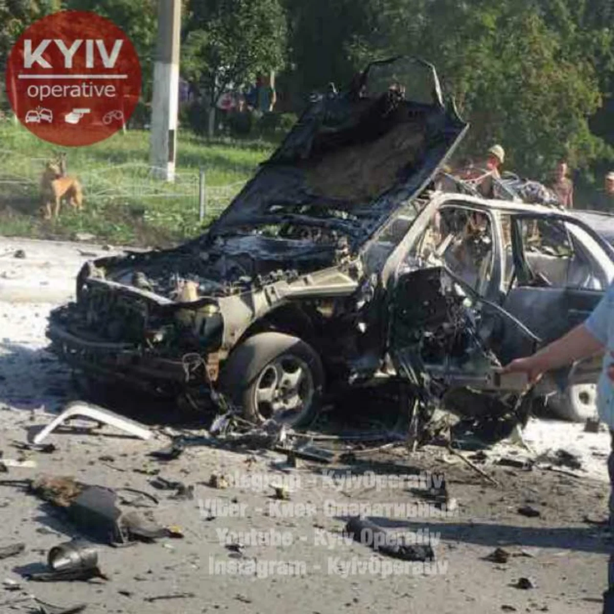 Serviceman dies in car explosion in Kiev today: incident declared terror attack