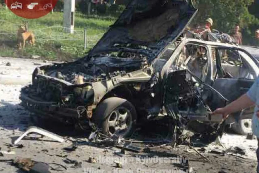 При взрыве автомобиля сегодня в Киеве погиб военный, происшествие квалифицировано как теракт - ОБНОВЛЕНО