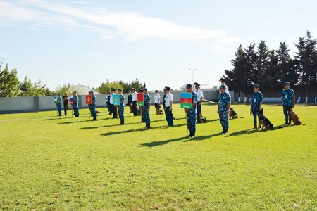 MDB iştirakçı dövlətlərinin gömrük xidmətlərinin kinoloji strukturlarının yarışları keçirilir