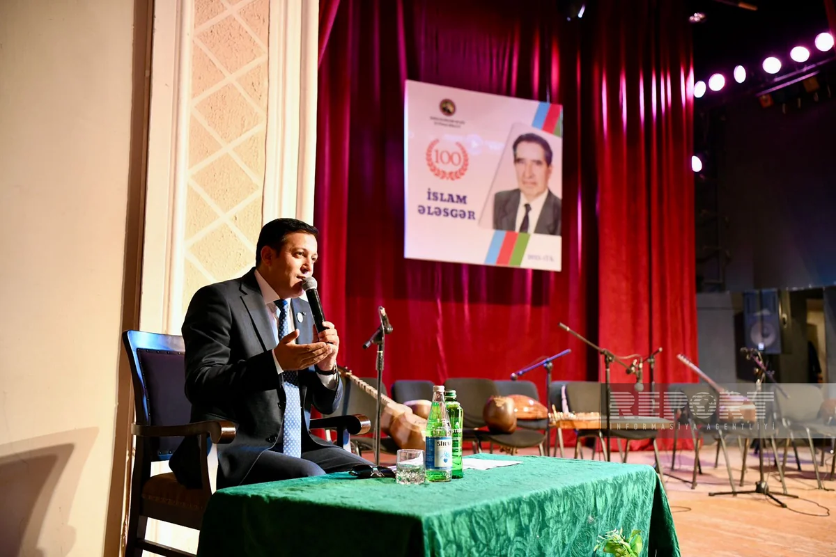 İslam Ələsgərin 100 illik yubileyi təntənəli şəkildə qeyd olunub