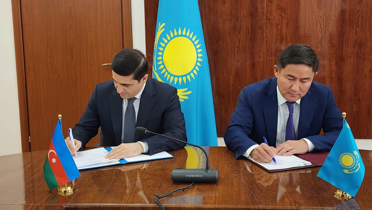 Azerbaijan, Kazakhstan ink MoU in legal sphere