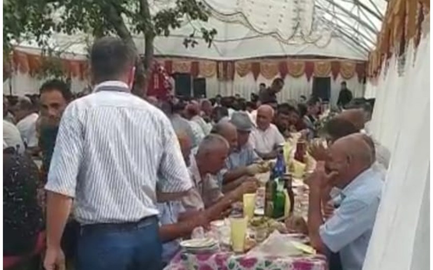 Qəbələdə toy mərasimində karantin qaydalarının pozulduğu aşkarlanıb