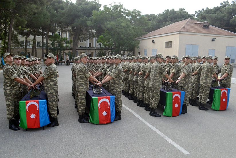 Hərbi tibb fakültəsi kursantlarının andiçmə mərasimi keçirilib