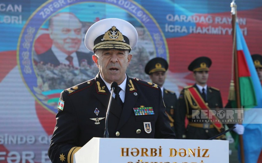 Komandan: Hərbi dənizçilər istənilən təhlükənin qarşısını almağa qadirdir