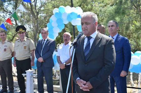 Salyanın yaşayış massivində yeni içməli su təchizatı infrastrukturu yaradılıb