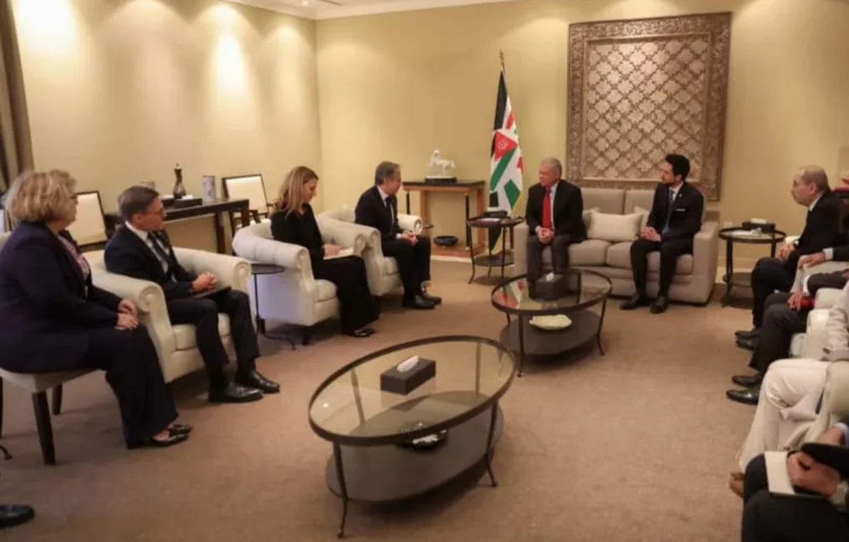King of Jordan spoke to Blinken about situation in Middle East