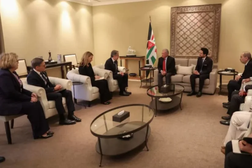 King of Jordan spoke to Blinken about situation in Middle East