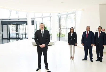 Prezident İlham Əliyev Bona Dea Beynəlxalq Hospitalının açılış mərasimində iştirak edib - YENİLƏNİB