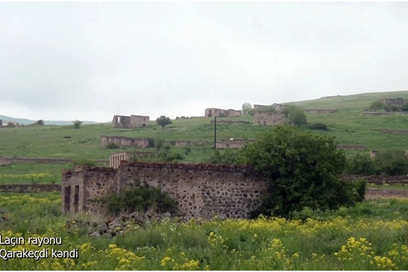 Освобожденное от оккупации село Гаракечди Лачинского района
