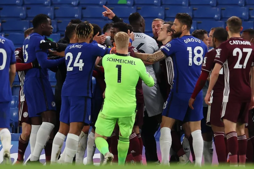 Челси обыграл Лестер после поражения в финале Кубка Англии