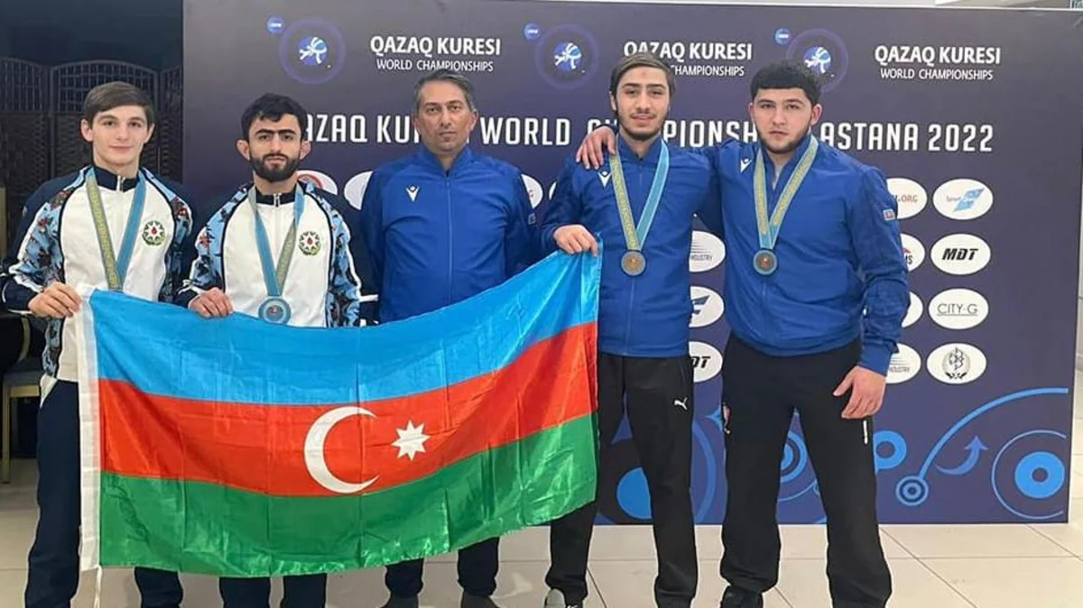 Azərbaycan güləşçiləri dünya birinciliyi və çempionatında 4 medal qazanıblar