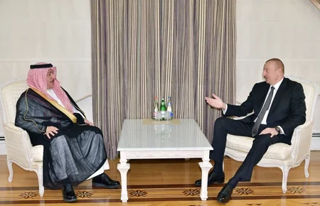 Ilham Aliyev received founding Secretary General of King Abdullah bin Abdul Aziz International Center for Interreligious and Intercultural Dialogue