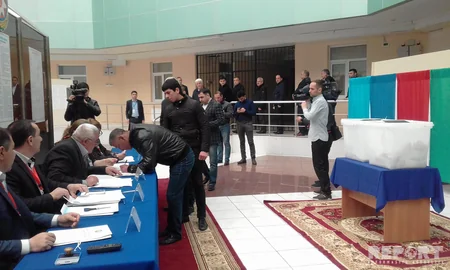 Bakı İstintaq Təcridxanasında yaradılmış seçki məntəqələrində seçicilərin 25 faizi səs verib