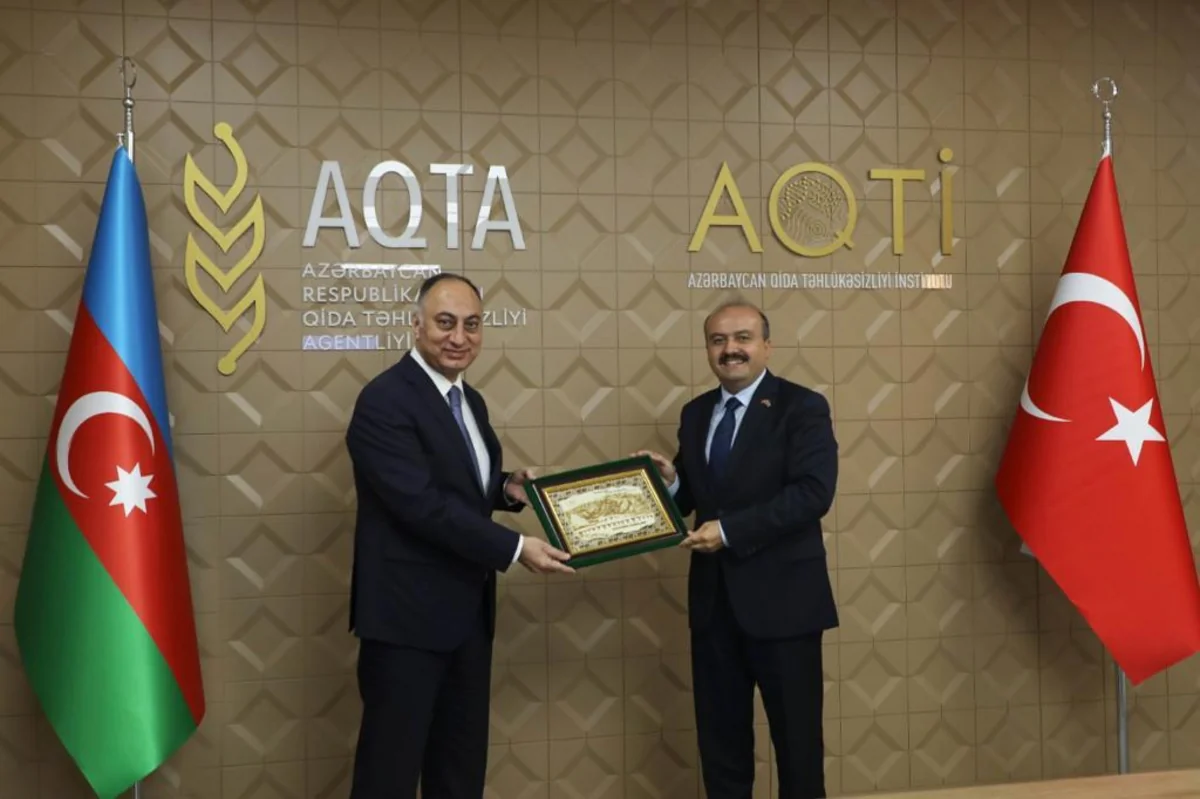 Azərbaycanla Türkiyə arasında qida təhlükəsizliyi sahəsində əməkdaşlıq müzakirə edilib